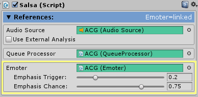 SALSA Emphasizer Emote Settings