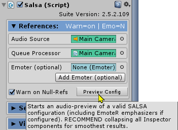 salsa config preview