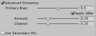 Advanced Dynamics Jitter